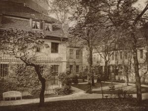 Garden of the Schicklerhouse, Gertraudtenstraße No. 16